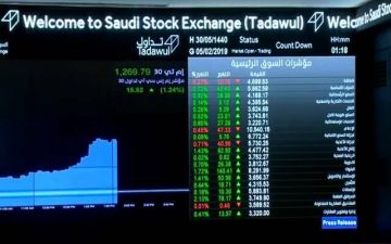  تاسي يكسر سلسلة ارتفاعاته منخفضا 0.36 