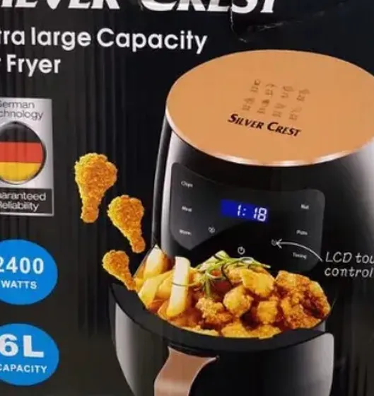 Silver crest Air Fryer 6 LTR is in new condition for the same at a reasonable price