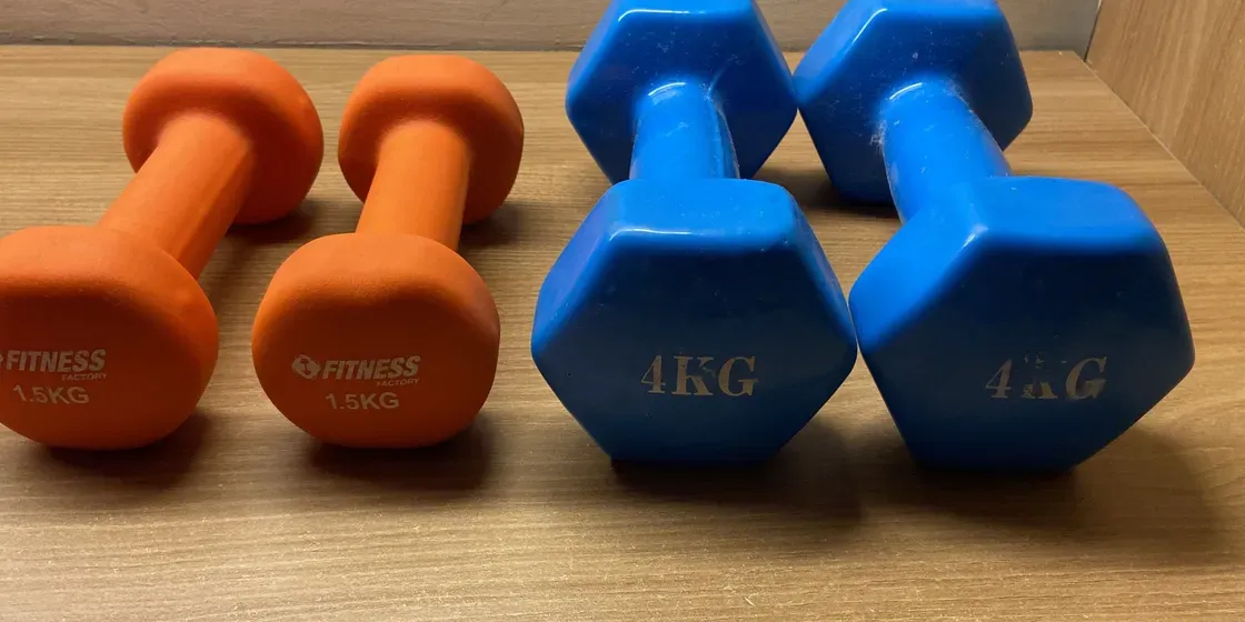 Dumbells 4kg/1.5kg