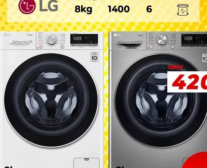 Washing machine LG and Samsung