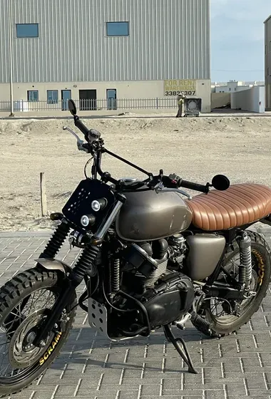 دراجة نارية نوع ترايمف سكرامبلر 2014 - Triumph Scrambler 2014