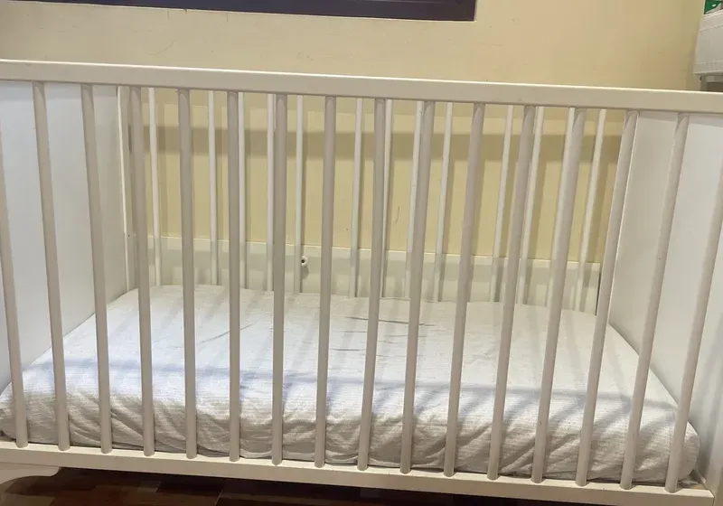 Baby cribs( Cot) , white, 60x120 cm