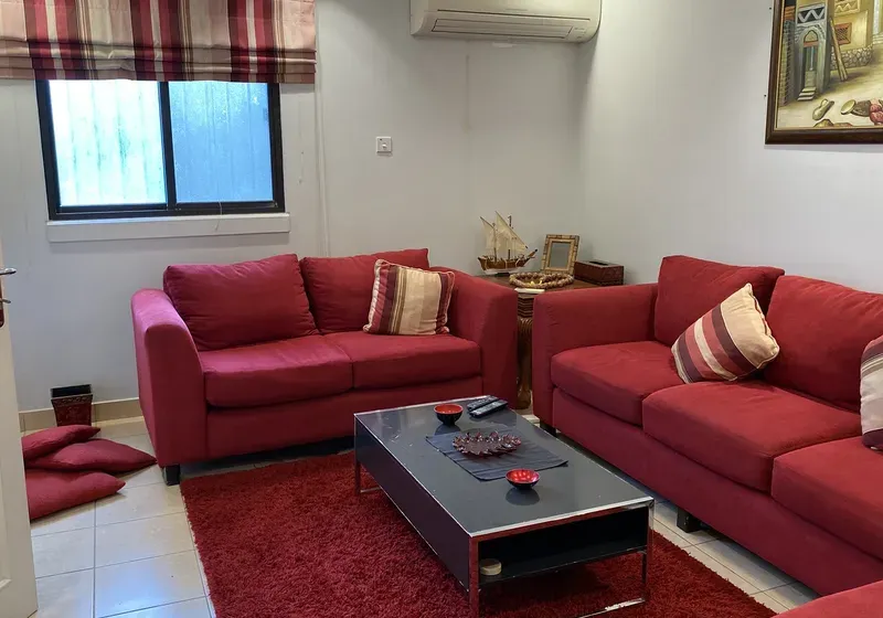 Fully furnished 3 bedroom apartment at prime location (Sanabis, next to Dana Mall)