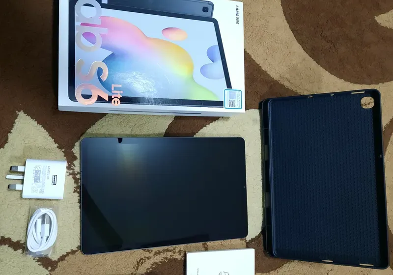 samsung tab s6 lite Oxford grey color Like new