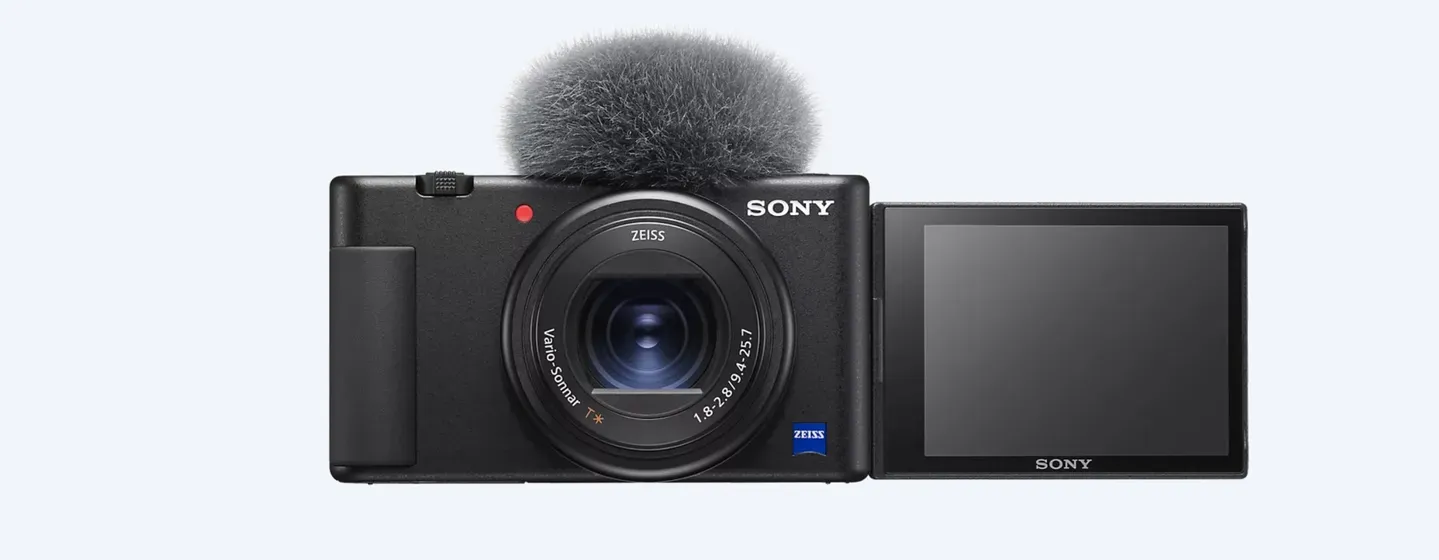 Sony digital camera ZV-1 for Content Creators, Vloggers, & YouTube Videos 4K