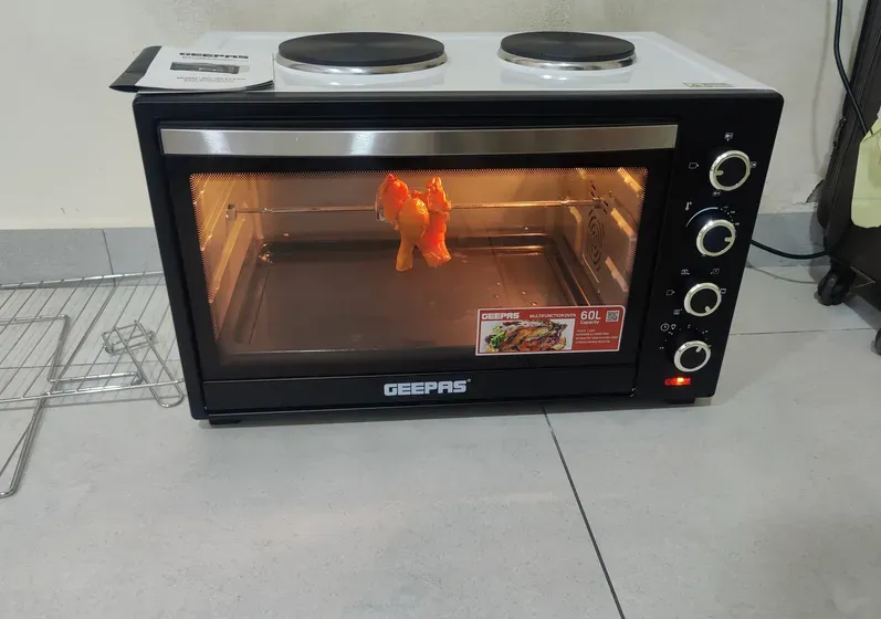 oven with heating coil