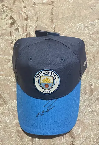 Signed by Sergio Agüero I have proof of him signing it