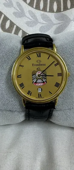 EverSwiss limited edition 18k gold plated