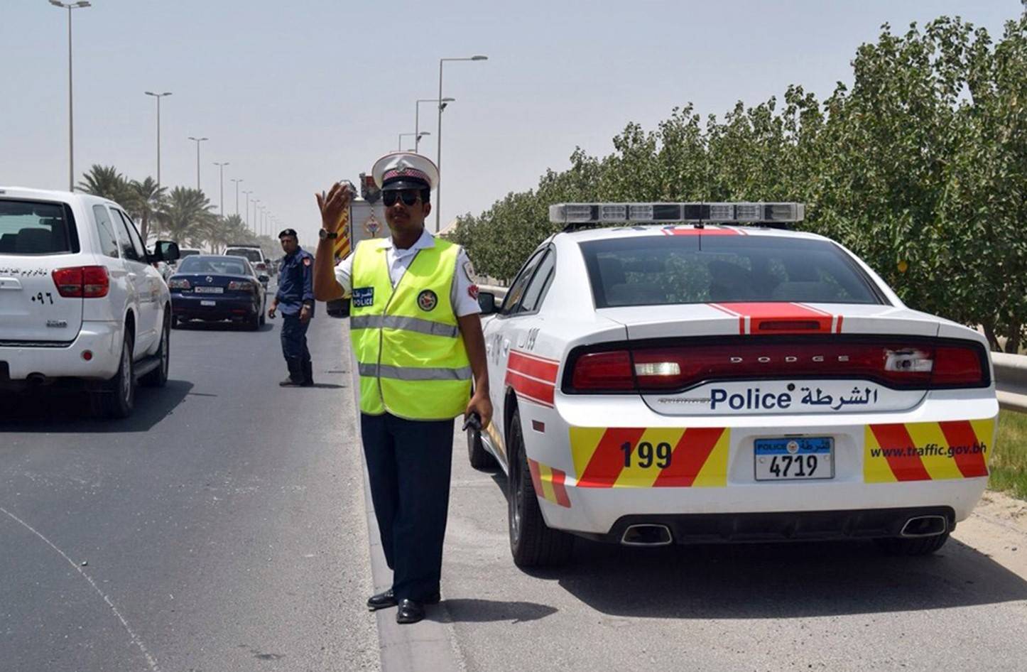 quot;الداخليةquot;: ازدحام مروري على شارع المطار بالقرب من منطقة البسيتين إثر حادث مروري