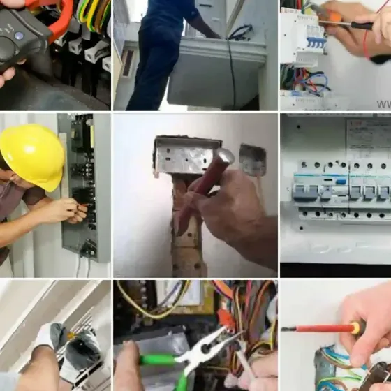 Electrical Work  Electrical installations-outlets, switches, light/Repair Services for Home& office.