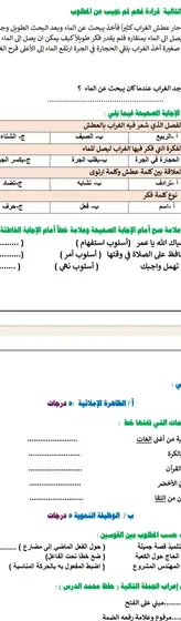 تأسيس وتقوية القراءة والكتابة والإملاء وإتقان القراءة في المصحف الشريف