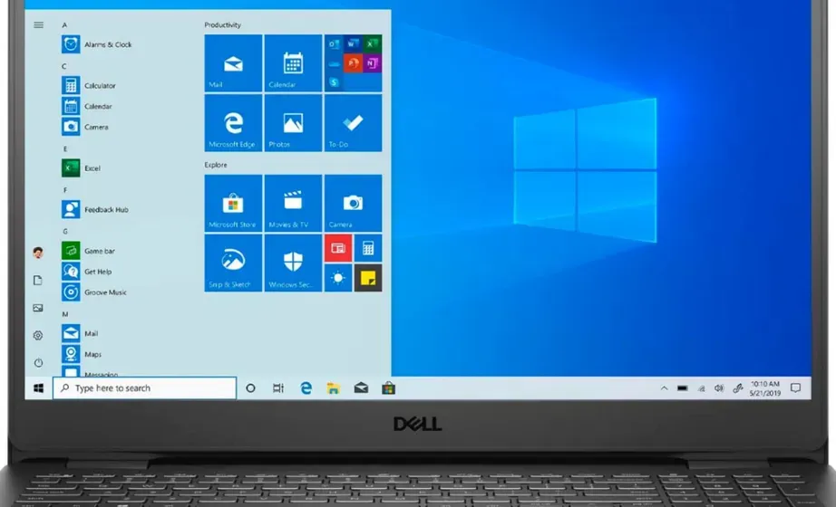 لابتوب الأصل من شركة dell رام 8 جيجا هاردسك 256 جيجا نوع SSD للبيع في طبرق نظام تشغيل Windows 10 Pro