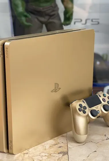 حرق سعر على جميع اجهزه البلاستيشن بلاستيشن 4سلم PS4 slim 500g مع كفالة لمدة 24 شهر