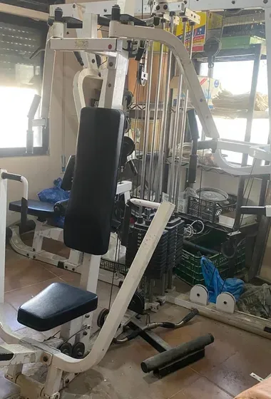 جهاز رياضة منزلي home gym هيفي ديوتي مع اوزان 480 كلغم