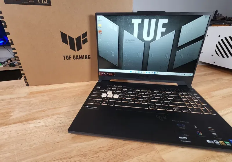 لابتوب العاب و مونتاج قوي جدا Asus TUF F15 i7 rtx 3070 ram 24 اسوس تاف كور اي 7 نفيديا 3070 رام 24