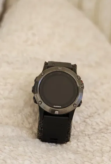 garmin fenix 5x smart watch sapphire edition  slate gray with black band  قابل للتفاوض010-01733-01