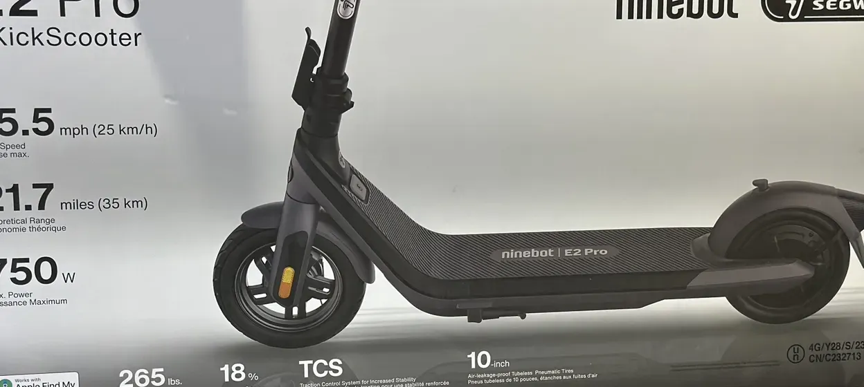 Brand Ninebot E2 Pro Electric Scooter for Sale