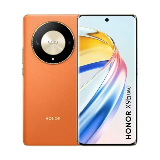 Honor x9b Dual Sim Sunrise Orange 8GB Ram 256GB 5G Only For 850 Riyal New Unused